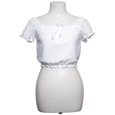 Crop top (Blanc) de Terranova Élasthane, Polyester