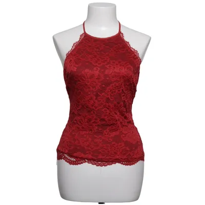 Halterneck top (Rød) fra H&M