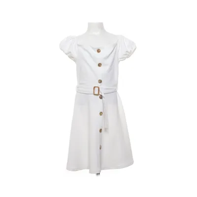 Klänning (Vit) från River Island Elastan, Polyester