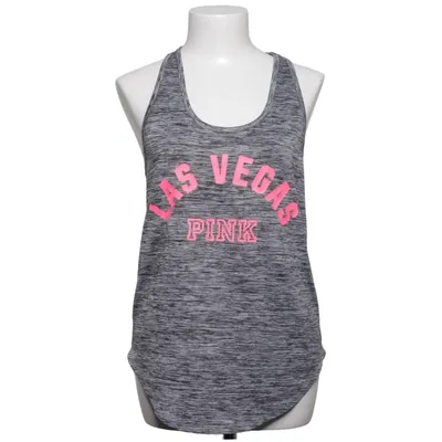 Sport tanktop (Grijs, Roze) van Pink Victoria's Secret Elastaan, Polyester