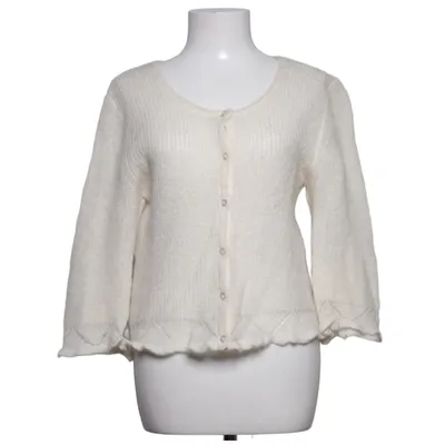 Cardigan (Blanc) de Flash Acrylique, Mohair