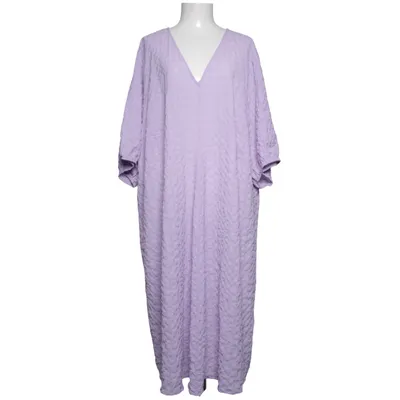 Kjole (Lilla) fra Zizzi Elastan, Polyester