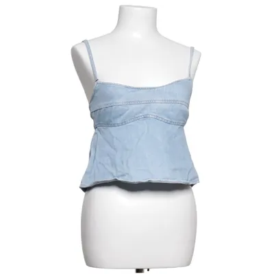 Peplumtopp (Blå) från Arket Bomull, Lyocell