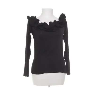 Top (Zwart) van Amisu Elastaan, Polyester