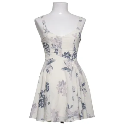Dress (White, Gray) from Margot Polyester