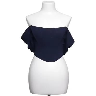 Crop top (Blå) från Jaded Rose Elastan, Polyester