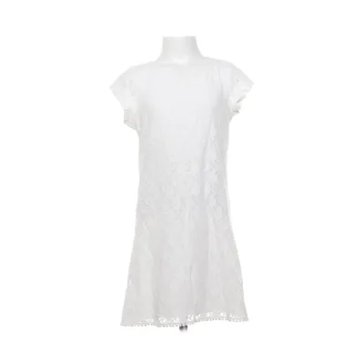 Kjole (Hvid) fra Lindex Kids Bomuld, Polyester, Viscose