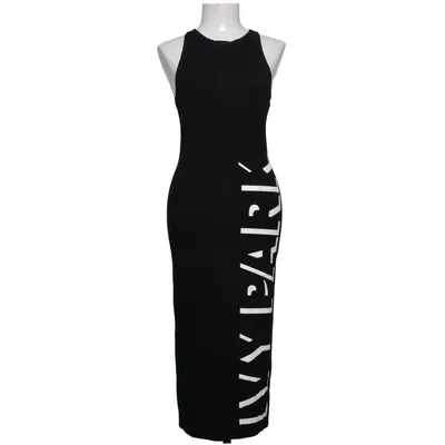 Maxi dress (Black, White) from Ivy Park Elastane, Viscose