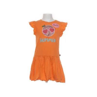 Klänning (Orange, Flerfärgad) från Kids Up Bomull
