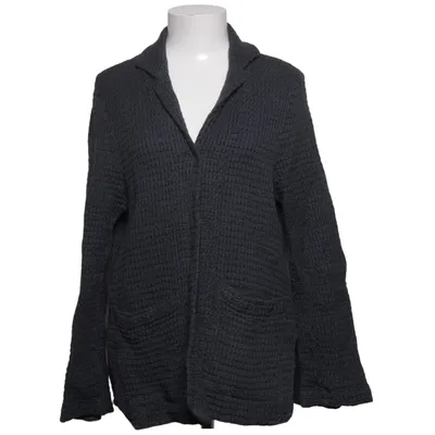 Cardigan (Gray) from Masscob Cotton, Linen