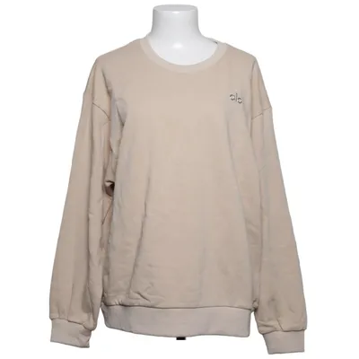 Collegetröja (Beige) från Alo Yoga Elastan, Polyester