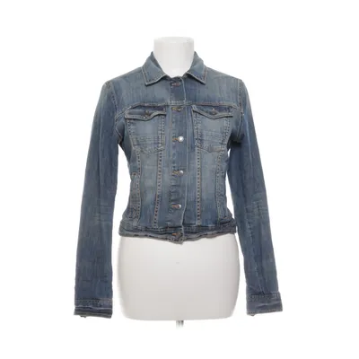 Spijkerjas (Blauw) van Denim Katoen, Elastaan