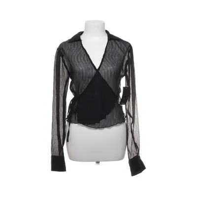 Omlottblus (Svart) från NA-KD Polyester