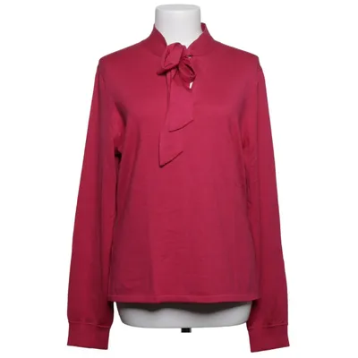 Sløjfebluse (Pink) fra Ann Taylor Kashmir, Elastan, Polyamid, Silke