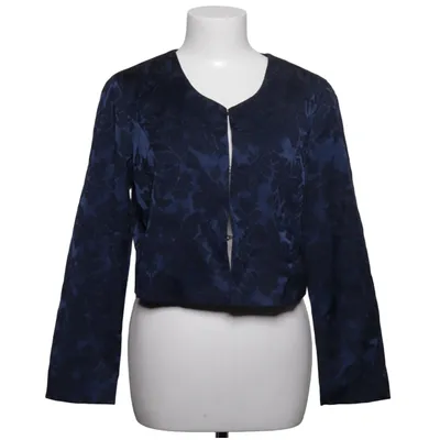 Blazer (Blauw, Zwart) van Heine Acetaat, Katoen, Elastaan, Polyester