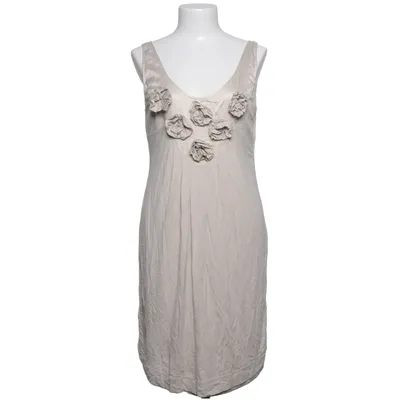 Jurk (Beige) van Nicowa Elastaan, Polyester, Viscose