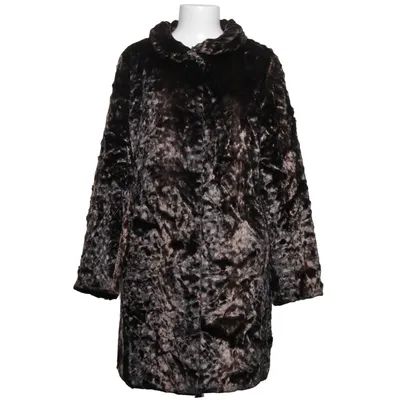 Veste réversible (Noir, Marron) de Elena Miro Coton, Élasthane, Viscose