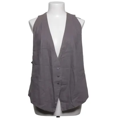 Gilet de costume (Gris) de Votre Mode Lin, Polyester, Viscose