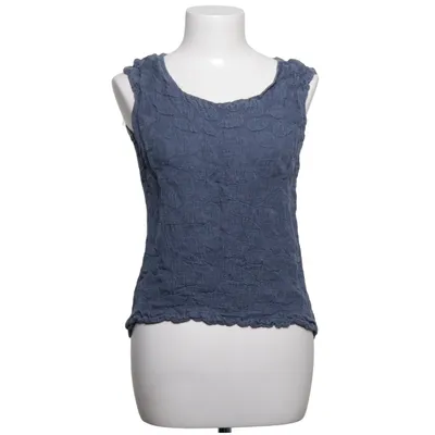 Top (Blauw) van Lina Tomei Linnen, Viscose