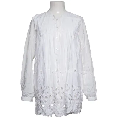 Blouse (White) from S'nob by Sans Noblesse Cotton