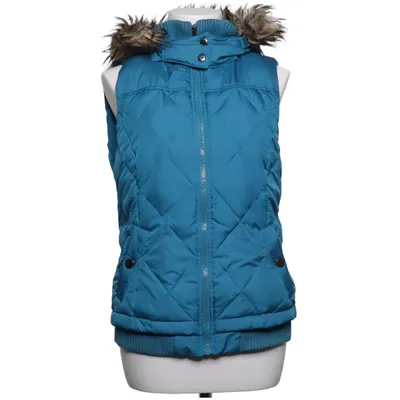 Outer vest (Blue) from ESPRIT Acrylic, Cotton, Down, Feather, Polyamide, Polyester