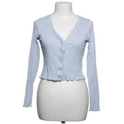 Cardigan (Blauw) van Monki Katoen, Elastaan