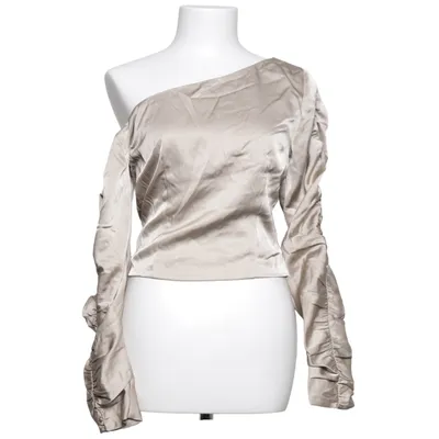 Top (Beige) van NA-KD Polyester