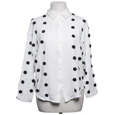 Blouse (White, Black) from Zara