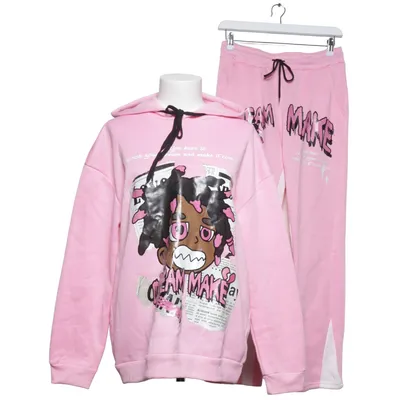 Mjukisset (Rosa, Vit, Svart) från Manfinity Polyester