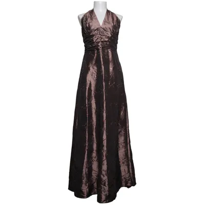 Avondjurk (Bruin) van Chou Chou Acetaat, Polyamide, Polyester