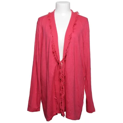 Cardigan (Rouge) de Le Tricot Perugia Coton, Élasthane, Lin