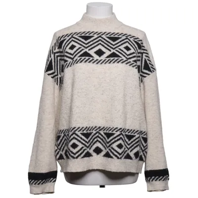 Sweater (Beige, Sort) fra Ganni Genanvendt polyester
