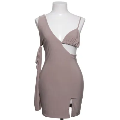 Robe (Beige) de Missy Empire Élasthane, Polyester