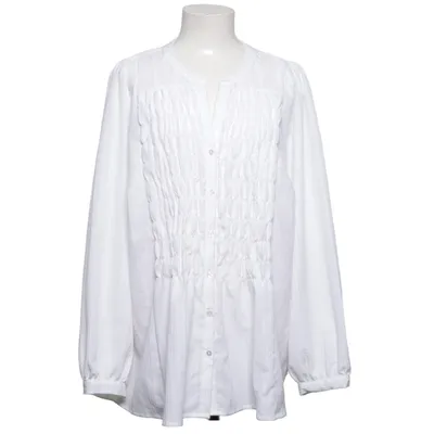Blus (Vit) från Isolde Elastan, Polyester