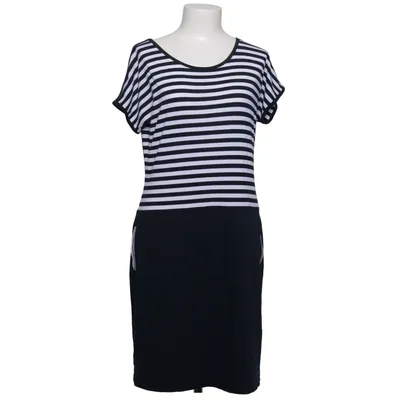 Jurk (Blauw, Wit) van Angelle Milan Katoen, Elastaan, Polyester, Viscose