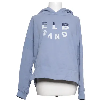 Sweat à capuche (Bleu) de Elbsand Coton, Élasthane