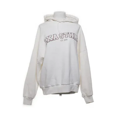 Huvtröja (Vit) från LXA Bomull, Polyester