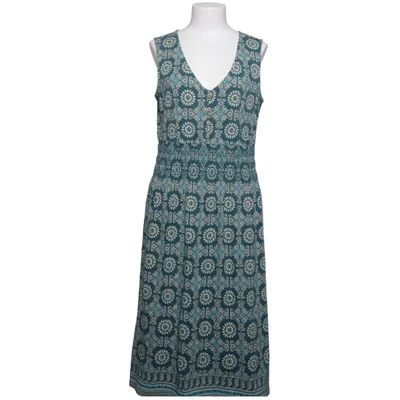 Dress (Blue, White) from Eddie Bauer Cotton, Elastane