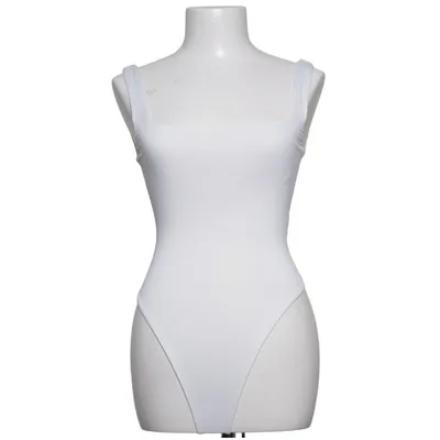 Body (Hvid) fra Bershka Elastan, Polyamid