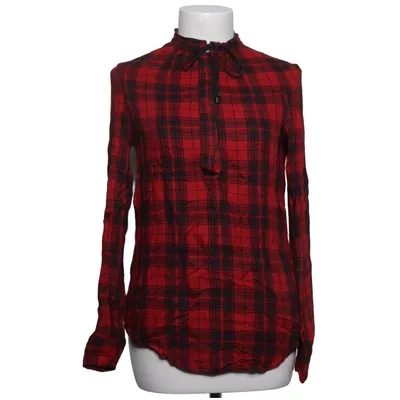 Flannel shirt (Red, Black) from Promod Viscose