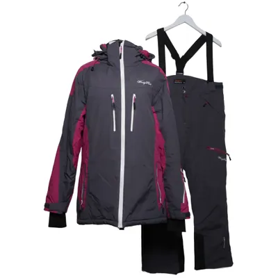 Combinaison de ski (Gris, Rose) de Windy Peak Polyamide, Polyester