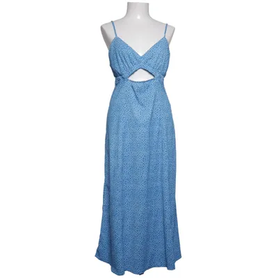 Maxi jurk (Blauw, Wit) van Bik Bok Elastaan, Polyester