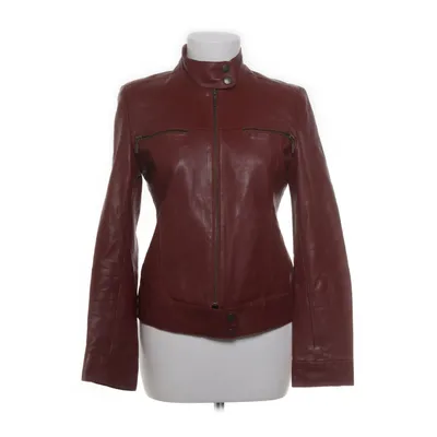 Læderjakke (Rød) fra Hennes Collection Læder, Polyester