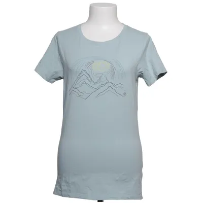 T-shirt (Blå) fra Black Diamond Elastan, Økologisk bomuld