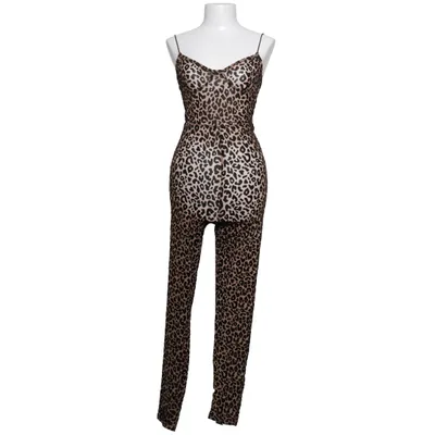 Buksedragt (Brun, Sort) fra Do My Self Elastan, Polyester