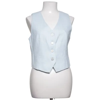 Suit vest (Blue) from Sinsay Cotton, Linen, Viscose