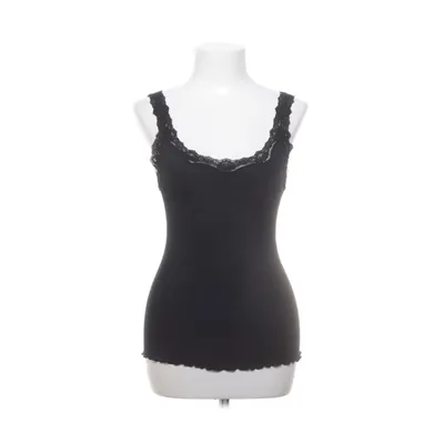 Linne (Svart) från Rosemunde Bomull, Silke