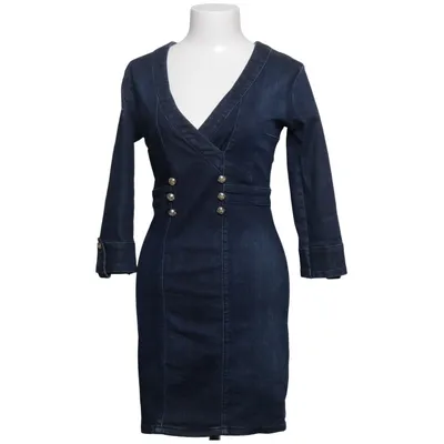 Jeanskjole (Blå) fra Relish Bomuld, Elastan, Polyester