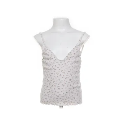 Tanktop (Wit, Roze) van Brandy Melville Katoen