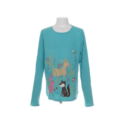 Lange mouwen shirt (Turquoise, Meerkleurig) van Lands' End Katoen